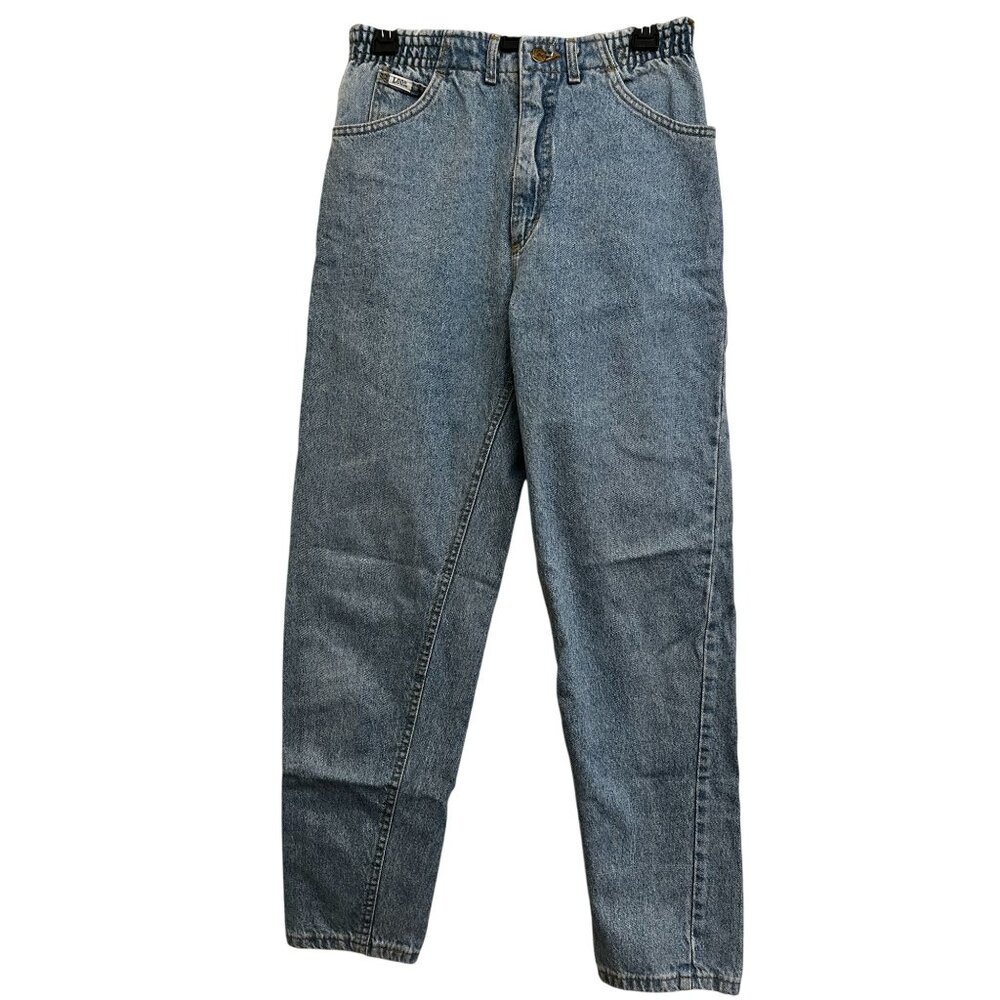 Lee Vintage Womens Blue Light Wash Denim Jeans Sz 10